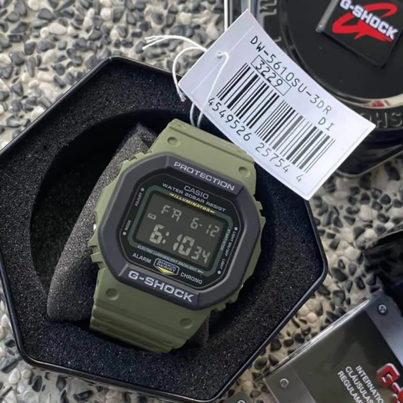 Casio G-Shock 5600 Series Digital Men’s Watch- DW-5610SU-3DR